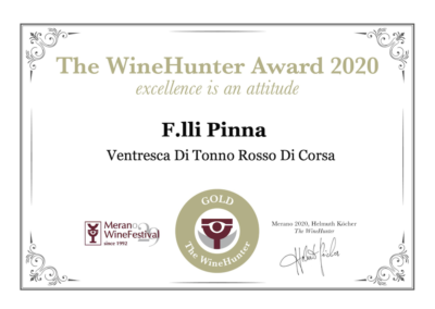 Ventresca di tonno rosso – The WineHunter Award Gold 2020