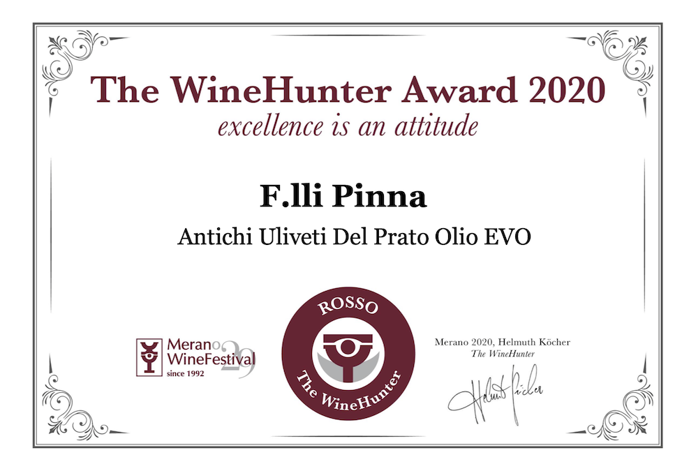Antichi Uliveti del Prato – The WH Award Rosso 2020