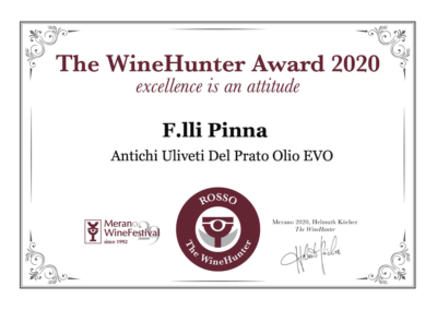 Antichi Uliveti del Prato – The WH Award Rosso 2020