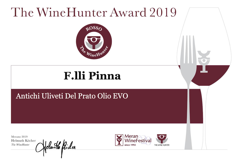 Antichi Uliveti del Prato – The WH Award Rosso 2019