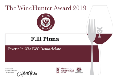 Favette in olio – The WH Award Rosso 2019