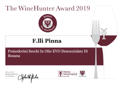 Pomodorini secchi in olio – The WH Award Rosso 2019