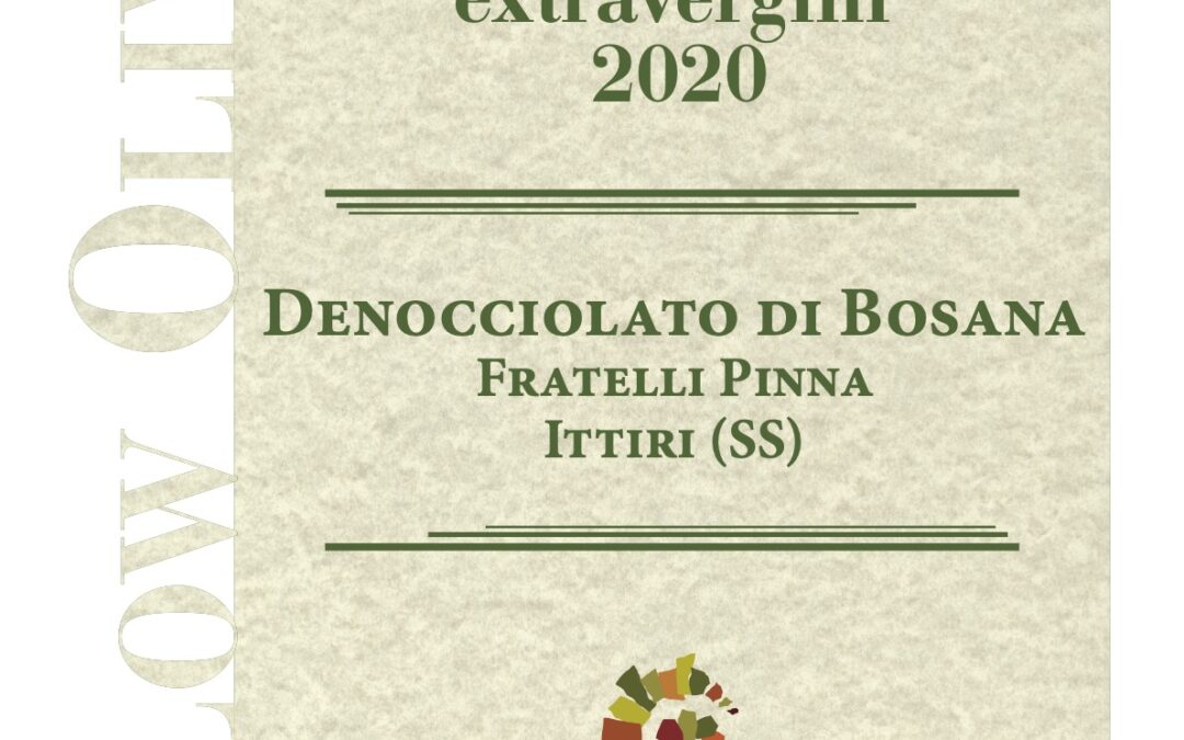 Guida agli extravergini 2020 – Denocciolato di Bosana