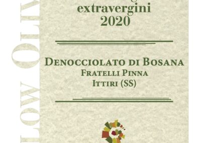 Guida agli extravergini 2020 – Denocciolato di Bosana