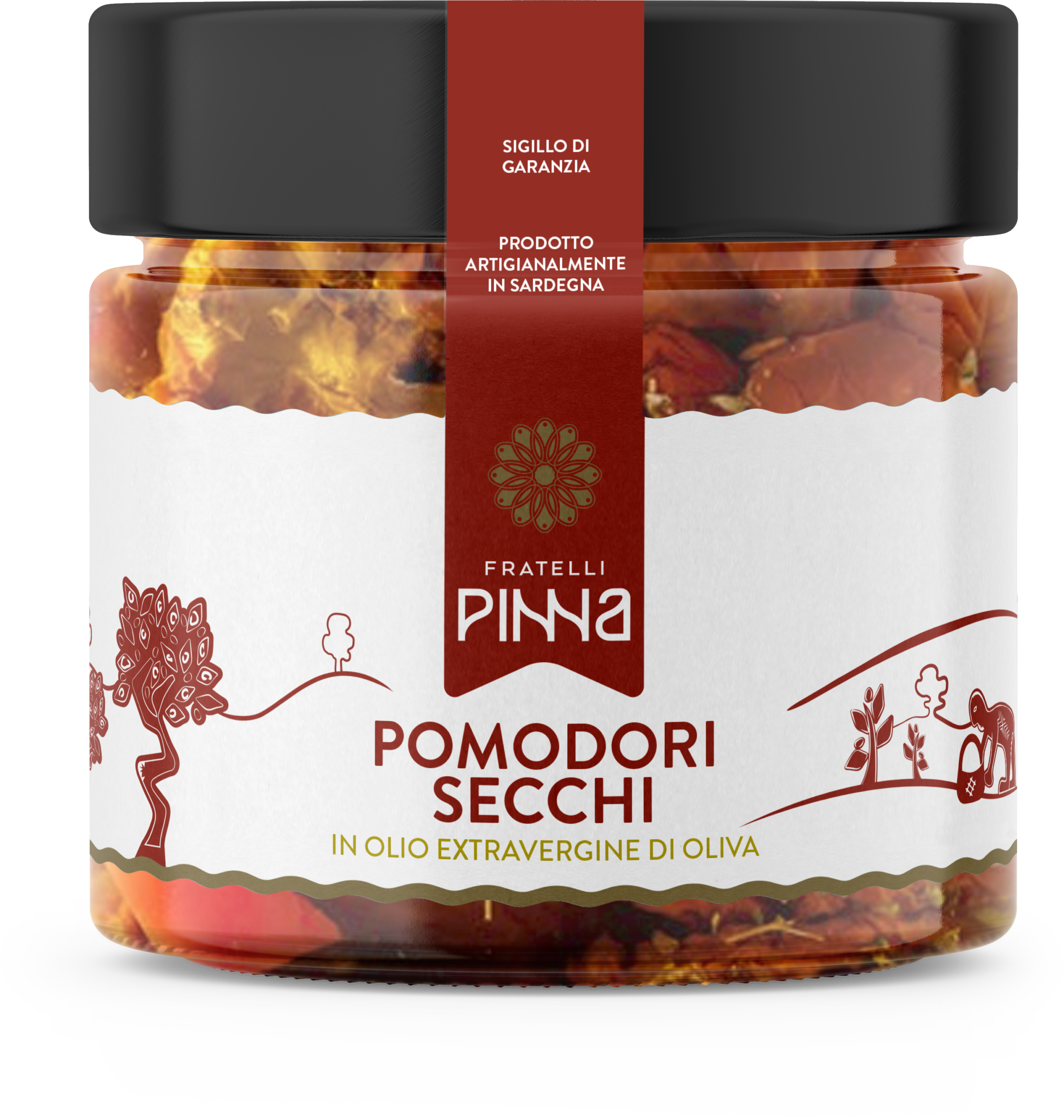 Dried cherry tomatoes in EVOO