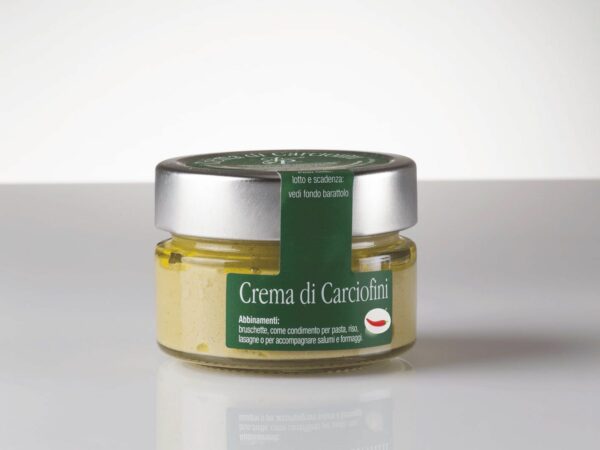 Crema di Carciofini Piccante in "Denocciolato di Bosana"