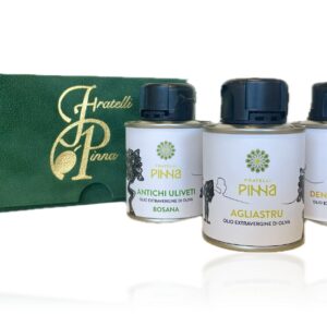 Cofanetto verde  con 3 lattine 100 ml